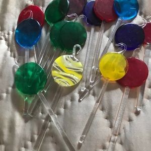 COPY - Handmade murano lollipop ornaments for your tree